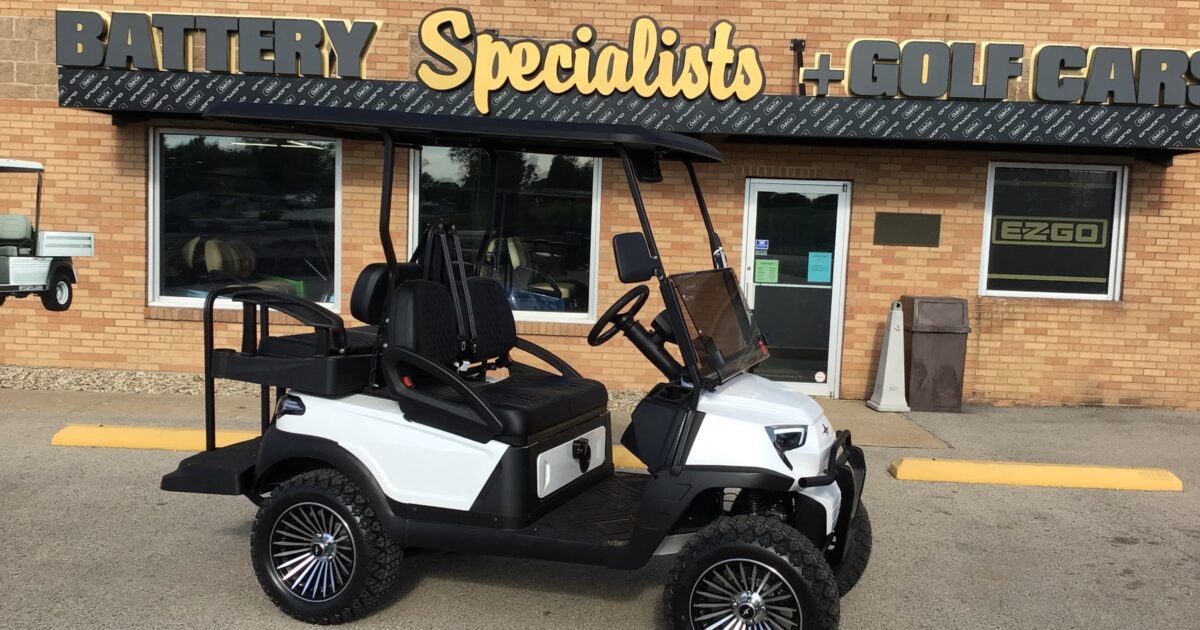 2022 Atlas 4P Lithium Battery… Battery Specialists + Golf Cars