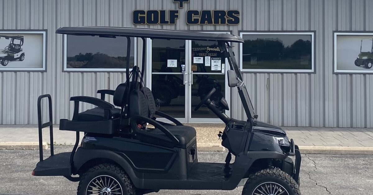 2023 4P Lifted Lithium… Battery Specialists + Golf Cars