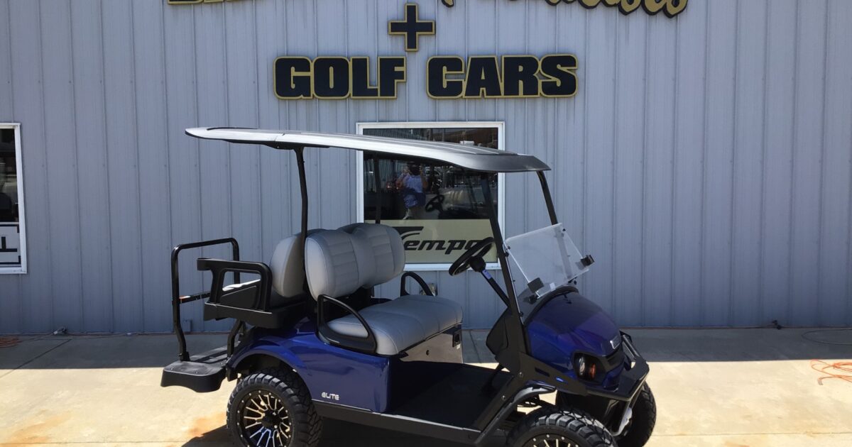 2023 EZGO EZGO S4 4P Lithium… Battery Specialists + Golf Cars