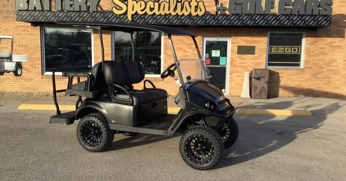 2024 EZGO EZGO S4 4P EFI Gas… Battery Specialists + Golf Cars