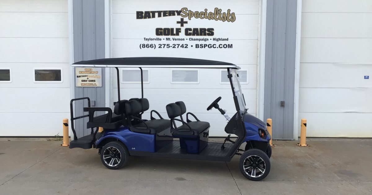 2024 EZGO EZGO L6 6P EFI Gas… Battery Specialists + Golf Cars
